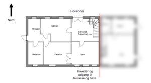 Plantegning - stueplan
